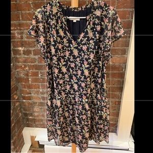 Ann Taylor Loft Tiered Dress